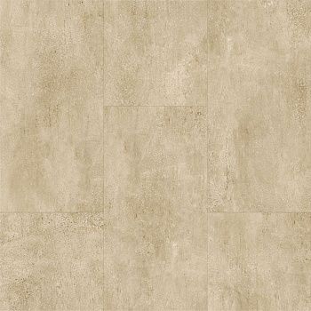 Кварц-виниловая плитка Fargo Камень клеевой Травертин Песочный 48102-08 фаска 