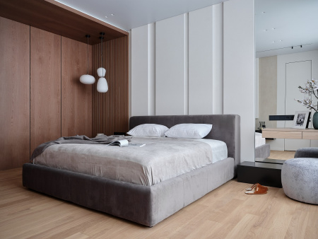 Кварцевый паркет Quartz Parquet Классик Дуб Кедровый Латте 1258-59 5/0.6 мм